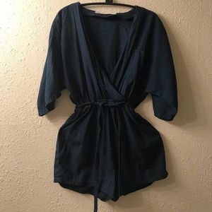 ASOS denim romper